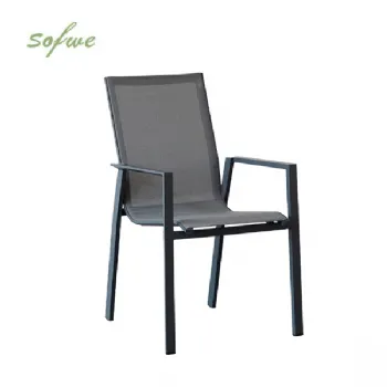 Sillón de aluminio para patio, jardín o balcón