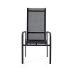 Silla de comedor reclinable con respaldo alto para patio - 11D12J