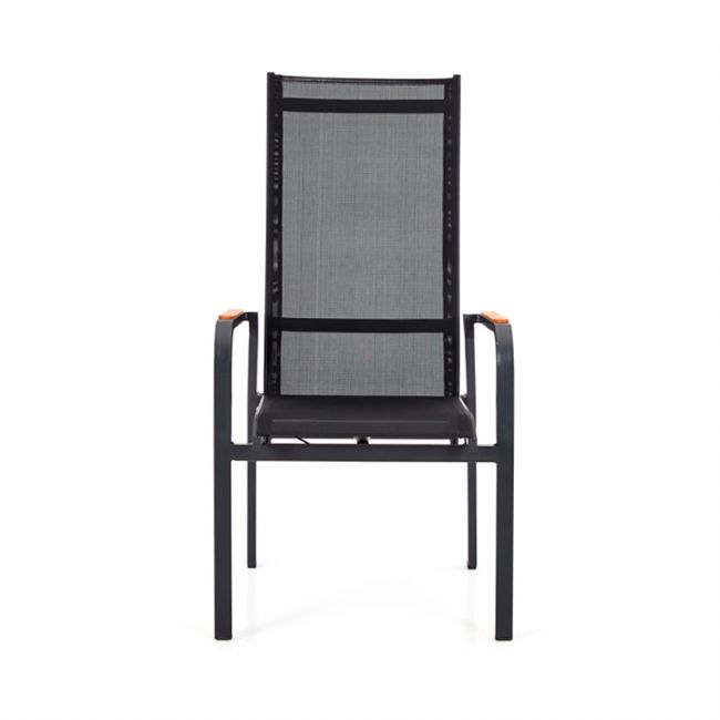 Silla de comedor reclinable con respaldo alto para patio - 11D12J