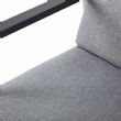 Sillón reclinable de respaldo alto para patio con cojín de poliéster hilado - 11D12K