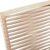 Silla de comedor de exterior de aluminio y cuerda trenzada - 11D27C