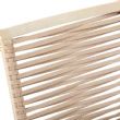 Silla de comedor de exterior de aluminio y cuerda trenzada - 11D27C