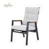 Sillón de comedor para exterior con respaldo ajustable - 11D27D