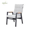 Sillón de comedor para exterior con respaldo ajustable - 11D27D