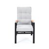 Sillón de comedor para exterior con respaldo ajustable - 11D27D