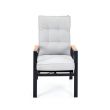 Sillón de comedor para exterior con respaldo ajustable - 11D27D