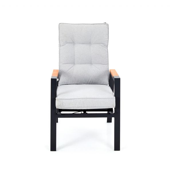 Sillón de comedor para exterior con respaldo ajustable - 11D27D