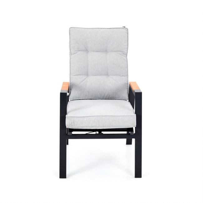 Sillón de comedor para exterior con respaldo ajustable - 11D27D