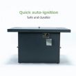 Tubo de aluminio con juego de sofás para exteriores Fire Pit Garden - 11C01A