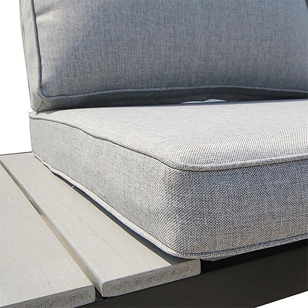 Juego de sofás para el hogar al aire libre de aluminio de venta caliente - 11C01C
