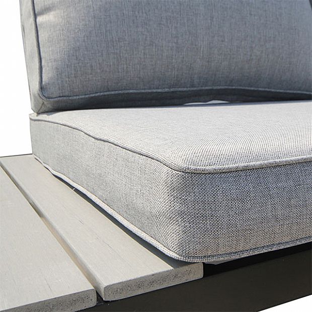 Juego de sofás para el hogar al aire libre de aluminio de venta caliente - 11C01C