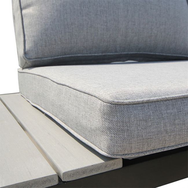 Juego de sofás para el hogar al aire libre de aluminio de venta caliente - 11C01C