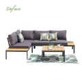 Juego de muebles de patio de aluminio de lujo Sofá - 11C01D