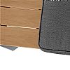 Juego de muebles de patio de aluminio de lujo Sofá - 11C01D