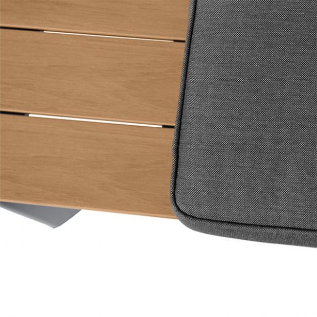 Juego de muebles de patio de aluminio de lujo Sofá - 11C01D