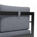 Juego de sofás de aluminio fundido con mesa y taburete - 11C01F