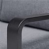 Juego de sofás de aluminio fundido con mesa y taburete - 11C01F