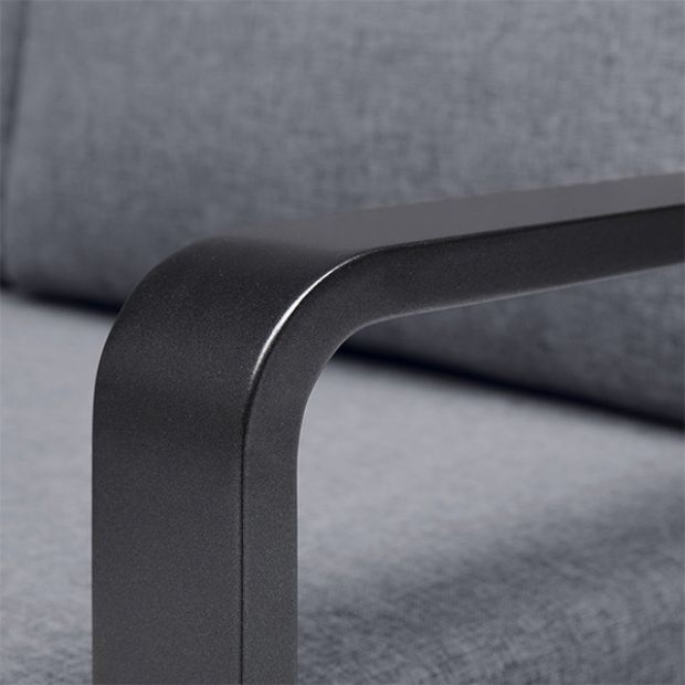 Juego de sofás de aluminio fundido con mesa y taburete - 11C01F