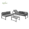Sofá de jardín modular de 5 plazas para exterior - 11C01G