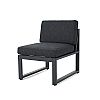 Sofá en forma de V de aluminio para exteriores de 4 piezas - 11C01H