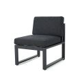 Sofá en forma de V de aluminio para exteriores de 4 piezas - 11C01H