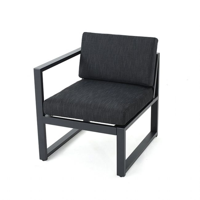 Sofá en forma de V de aluminio para exteriores de 4 piezas - 11C01H