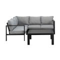 Sofá modular de exterior de aluminio de 5 plazas - 11C01I