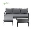 Juego de muebles de exterior de aluminio para patio de 3 piezas - 11C01L