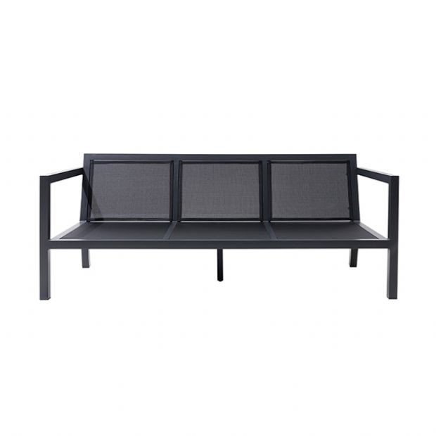 Juego de muebles de exterior de aluminio para patio de 3 piezas - 11C01L