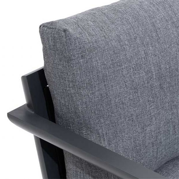Juego de muebles de exterior de aluminio para patio de 3 piezas - 11C01L