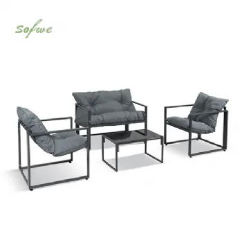 Juego de muebles de patio al aire libre...
