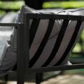 Juego de muebles de patio al aire libre de aluminio y hierro fundido - 11C01O