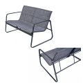 Muebles de patio de lujo de metal moderno - 11C01P
