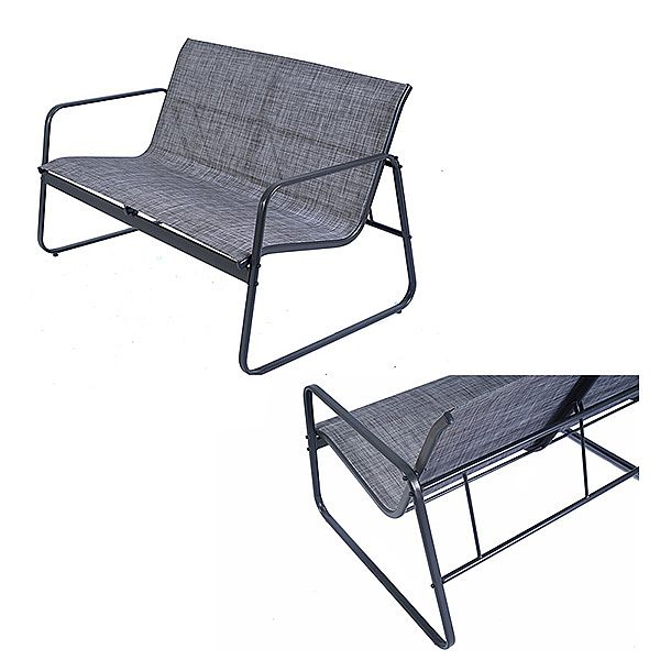 Muebles de patio de lujo de metal moderno - 11C01P