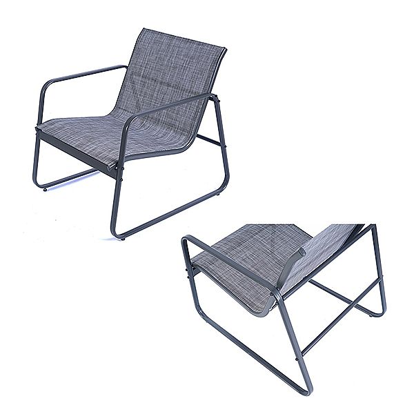 Muebles de patio de lujo de metal moderno - 11C01P