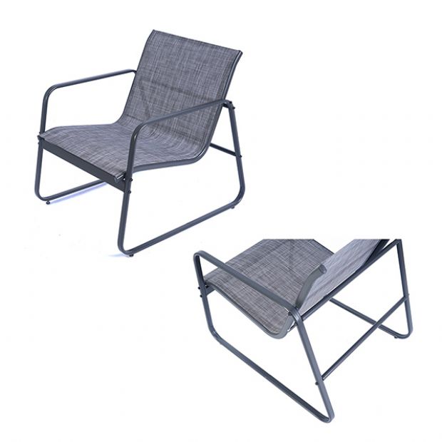 Muebles de patio de lujo de metal moderno - 11C01P