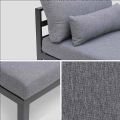 Juego de muebles de aluminio de lujo con cojín - 11C01Q