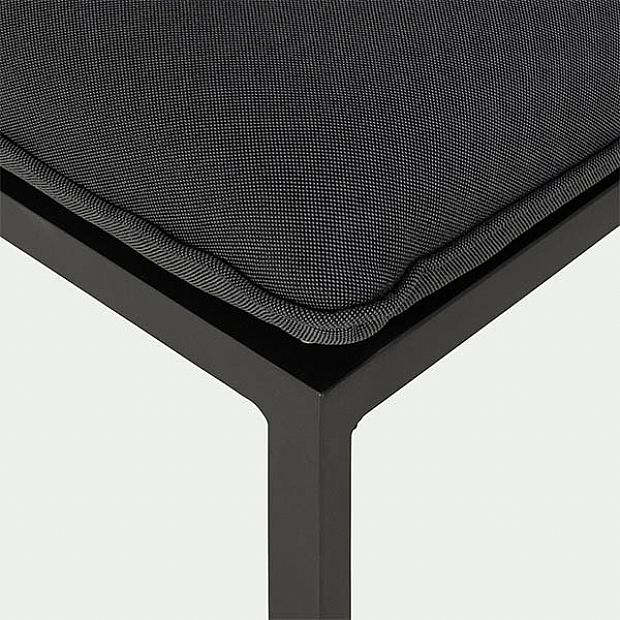 Juego de sofás de exterior de 4 piezas de aluminio y metal - 11C01R