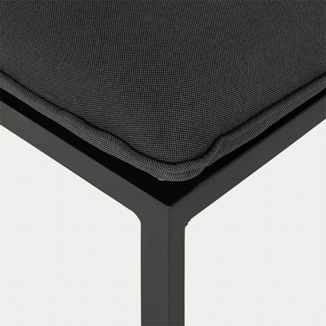 Juego de sofás de exterior de 4 piezas de aluminio y metal - 11C01R