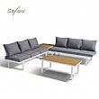 Muebles de jardín de aluminio con asiento ajustable - 11C01Y