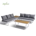 Muebles de jardín de aluminio con asiento ajustable - 11C01Y