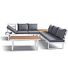 Muebles de jardín de aluminio con asiento ajustable - 11C01Y