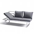 Muebles de jardín de aluminio con asiento ajustable - 11C01Y