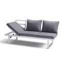 Muebles de jardín de aluminio con asiento ajustable - 11C01Y