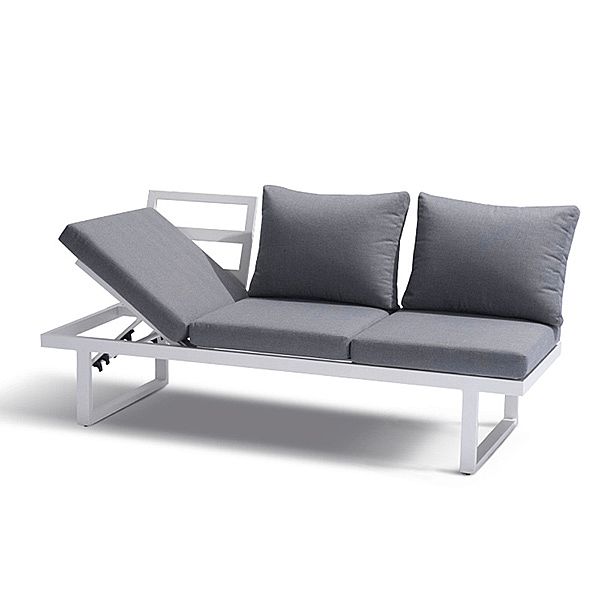 Muebles de jardín de aluminio con asiento ajustable - 11C01Y