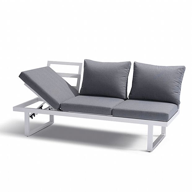 Muebles de jardín de aluminio con asiento ajustable - 11C01Y