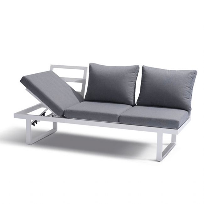 Muebles de jardín de aluminio con asiento ajustable - 11C01Y