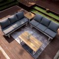 Muebles de jardín de aluminio con asiento ajustable - 11C01Y