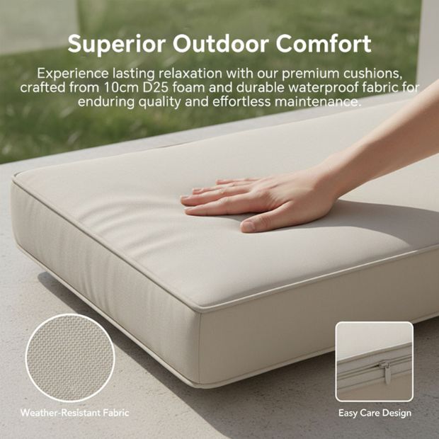 Conjunto de sofás tejidos con cuerda para todo tipo de clima al por mayor con mesa de centro de aluminio para exteriores - 11C12D
