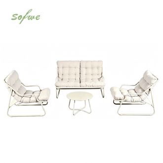 Conjunto de 4 piezas para terraza al aire libre, a precio de...